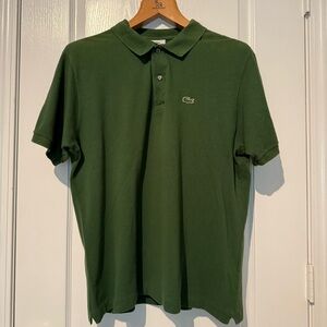 Lacoste Men's Polo Shirt in Forest Green - 6 / XL